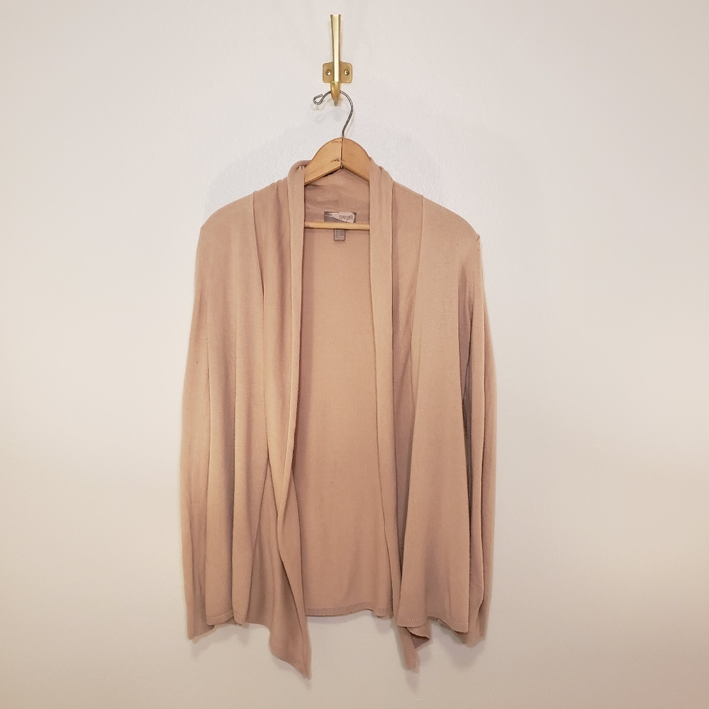 Tan Cardigan Sweater